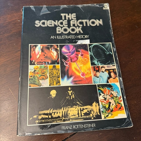 Vintage Other - The Science Fiction Book: An Illustrated History Franz Rottensteiner 1975